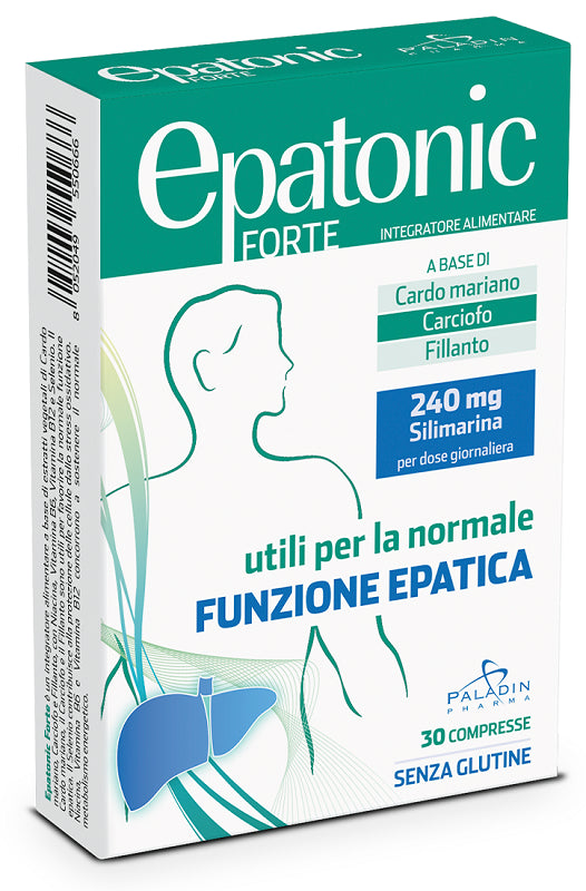 paladin pharma epatonic forte 30 compresse epatonic ean 8052049550666