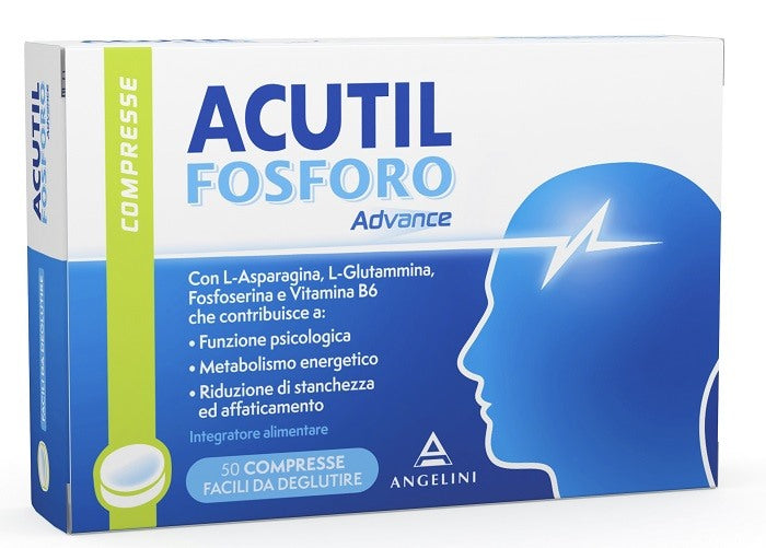 angelini ch acutil fosforo advance 50 compresse acutil ean 8000036012789