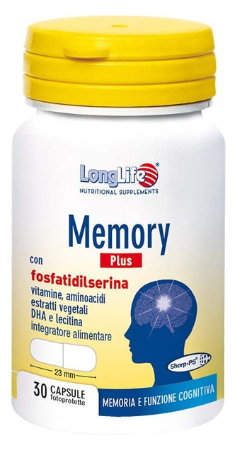 longlife longlife memory plus 30 capsule long life ean 8054521001550