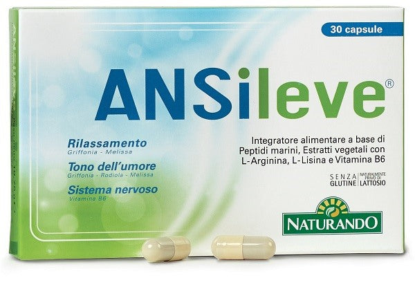 naturando ansileve 30 capsule naturando ean 8013107052744