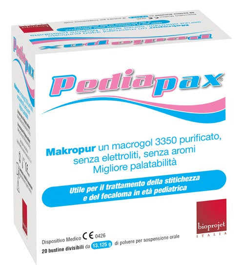 bioprojet italia pediapax polvere 20 bustine 13125 g