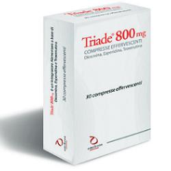 omikron italia triade 800mg 30 compresse effervescenti triade