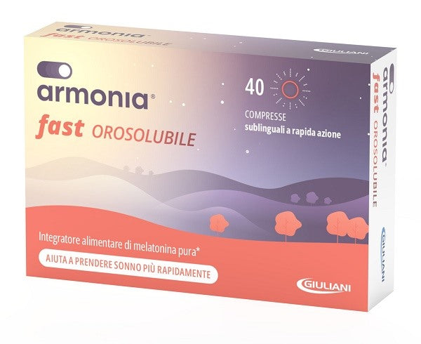 nathura armonia fast orosolubile 40 compresse armonia
