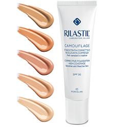 ganassini cosmetic rilastil camouflage fondotinta correttivo fluido elevata coprenza 10 30 ml rilastil ean 8033224815923