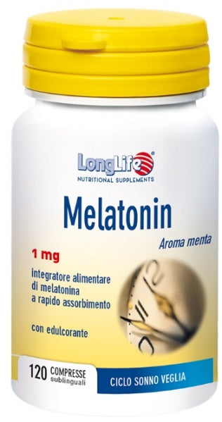 longlife longlife melatonin 1 mg 120 compresse long life ean 8054521001512