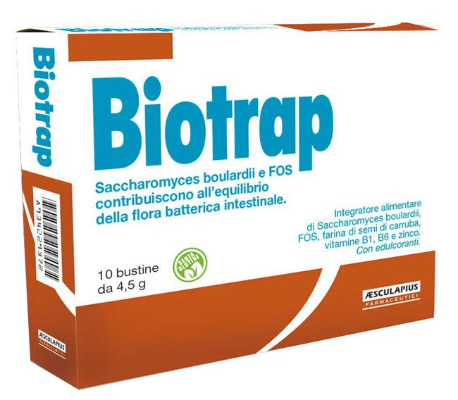 aesculapius biotrap sg 10 bustine da 45 g biotrap