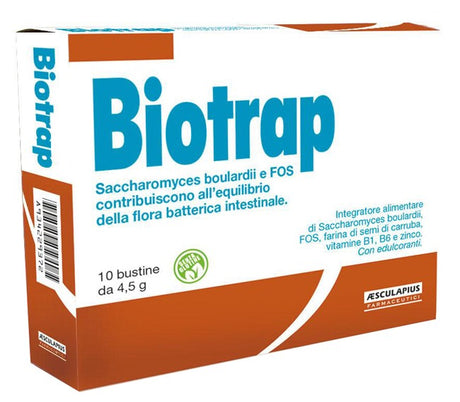 aesculapius biotrap sg 10 bustine da 45 g biotrap