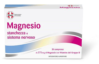 ad gruppo alimentare diet matt divisione pharma magnesio stanchezza e sistema nervoso 30 compresse ean 8021581600955