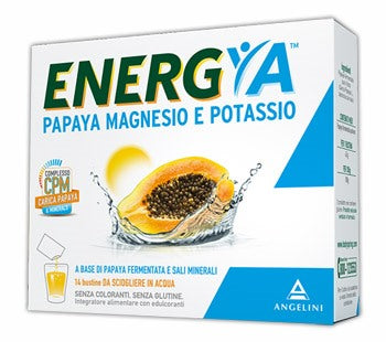 angelini ch energya papaya magnesio potassio 14 bustine energya ean 8000036019665