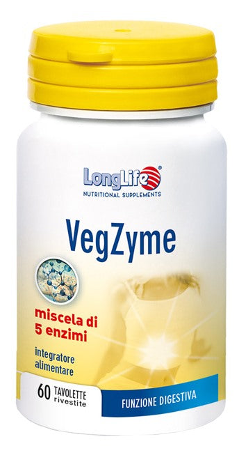 longlife longlife vegzyme 60 tavolette long life ean 8054521002298