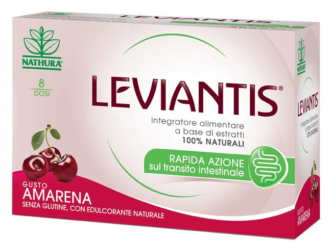 nathura leviantis senza glutine gusto amarena 8 dosi 16 buste giuliani