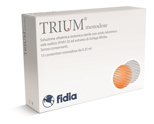 sooft italia trium monodose gocce oculari 15 flaconcini trium ean 8033661805969