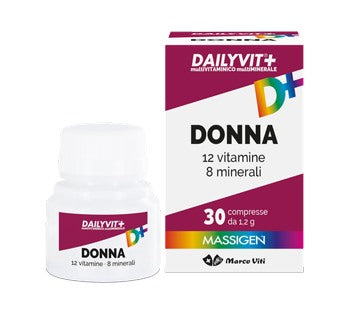 marco viti dailyvit donna multivitaminico e multiminerale 30 compresse rivestite dailyvit ean 8050519570664