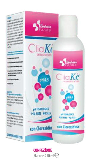 budetta farma cliake detergente attivo 250 ml cliake