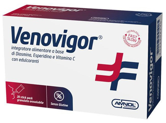 amnol venovigor 20 stick pack granulato orosolubile amnol