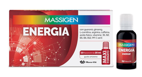 marco viti massigen energia 10 flaconi da 25 ml massigen ean 8050519570220