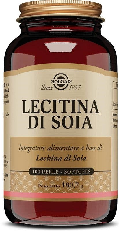 solgar italia lecitina soia 100 perle solgar ean 0033984013377