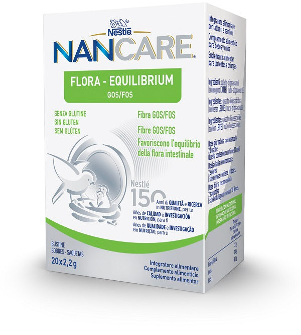 nestle infant nancare flora equilibrium 20 bustine nestle ean 8000300401752