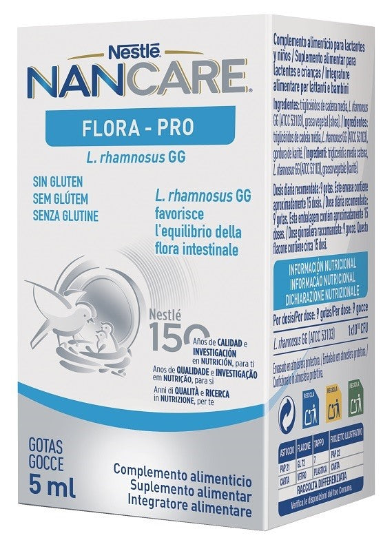 nestle infant nancare flora pro gocce 5 ml nestle ean 8000300417524