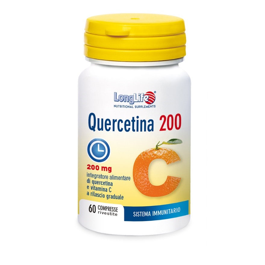 longlife longlife quercetina 200 60 compresse long life ean 8054521004032