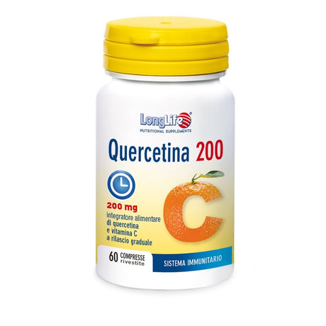 longlife longlife quercetina 200 60 compresse long life ean 8054521004032