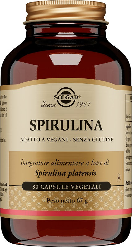 solgar italia spirulina 80 capsule veg solgar ean 0033984005761