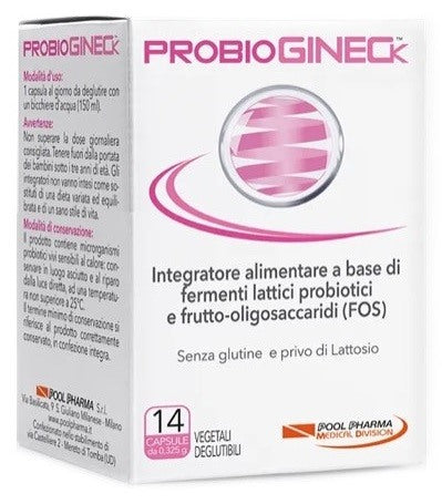 pool pharma probio probiogineck 14 capsule vegetali deglutibili pool pharma