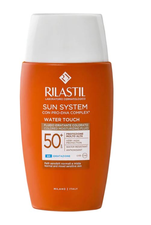 ganassini cosmetic rilastil sun system water touch color fluido spf50 50 ml rilastil ean 8055510240615