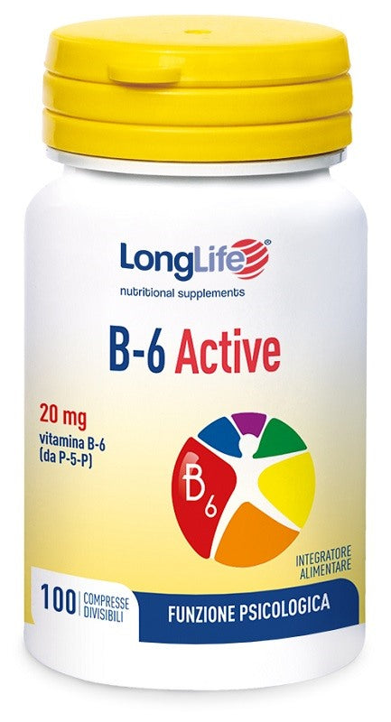 longlife longlife b6 active 100 compresse long life ean 8054521004278