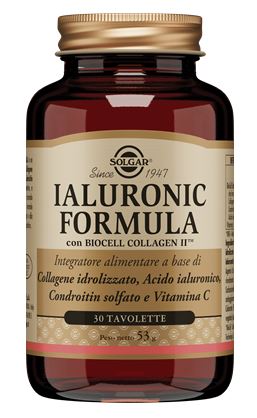 solgar italia ialuronic formula 30 tavolette solgar ean 0033984008977