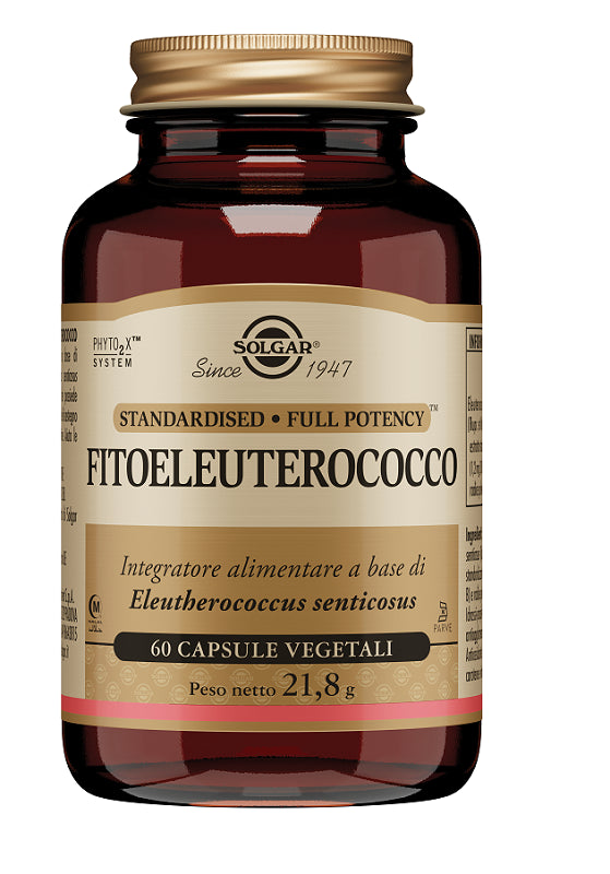 solgar italia fitoeleuterococco 60 capsule vegetali solgar ean 0033984010604
