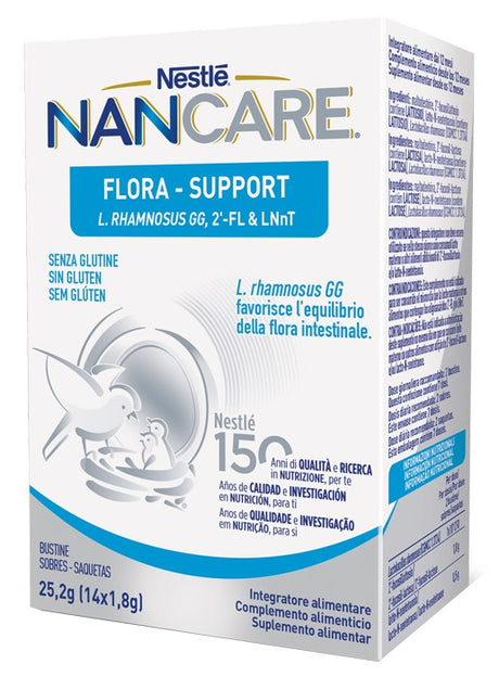 nestle infant nestle nancare flora support 14 bustine nestle ean 8000300411935