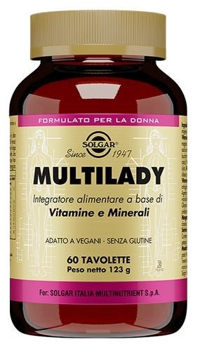 solgar italia multilady 60 tavolette solgar ean 0033984011274
