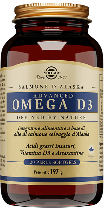 solgar italia advanced omega d3 120 perle softgel solgar ean 0033984010772