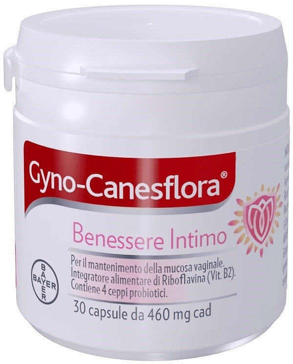 bayer ch gyno canesflora 30 capsule uso orale gyno canesten ean 8000560990935