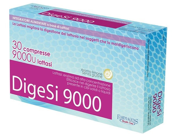 farmagens digesi 9000 30 compresse 9000u lattasi