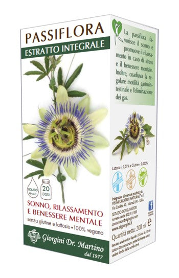 dr giorgini ser vis passiflora estratto integrale 200 ml giorgini ean 8056364774332