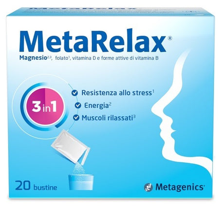 metagenics belgium metarelax new 20 bustine metagenics ean 5400433218631