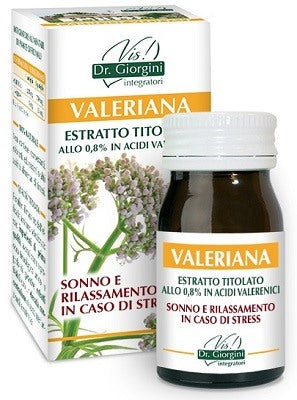 giorgini ser vis valeriana estratto titolato 60 pastiglie giorgini ean 8056364775131