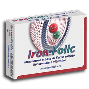 nutragenetech iron folic 30 capsule