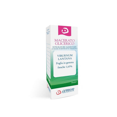 cemon srl viburnum lantana gemme macerato glicerico 30 ml cemon ean 8013901661609