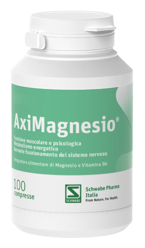 schwabe aximagnesio 100 compresse schwabe pharma italia ean 8017930051103