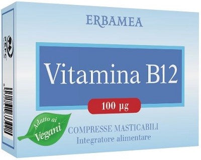 erbamea vitamina b12 90 compresse masticabili erbamea ean 8032841633248