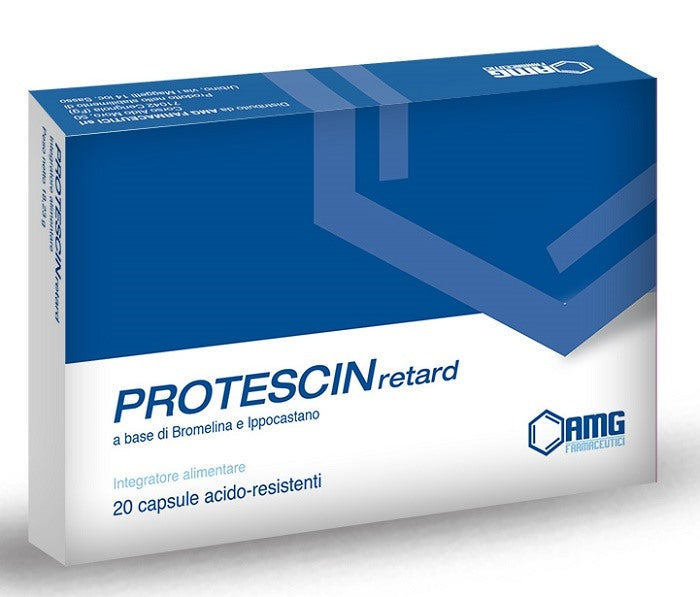 amg farmaceutici protescin retard 20 capsule amg farmaceutici