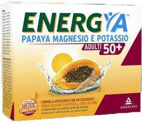 angelini ch energya papaya magnesio potassio 50 14 bustine energya papaya ean 8000036023136