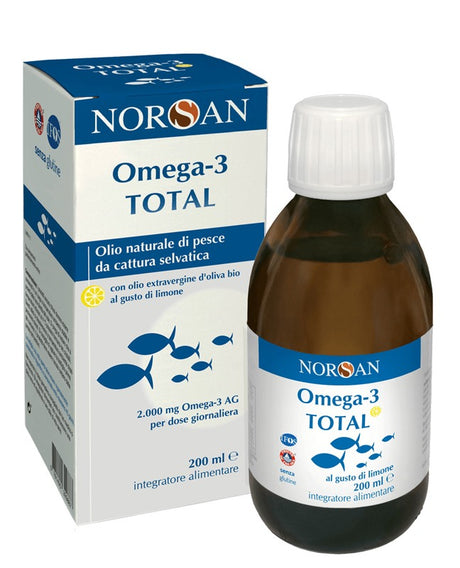 san omega norsan omega 3 total 200 ml gusto limone san omega ean 0781490329887