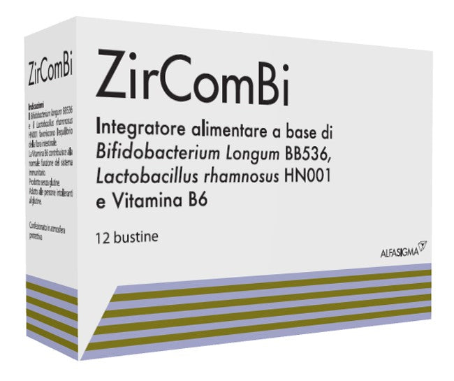 alfasigma chc zircombi 12 bustine zircombi