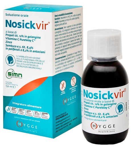 hygge healthcare nosickvir 150 ml hygge healthcare ean 8050713780210