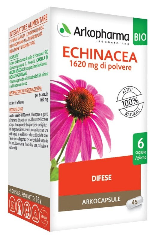 arkofarm arkocps echinacea 45 capsule bio arkofarm ean 3578835610444