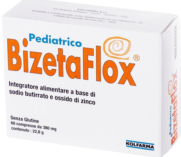 kolfarma bizetaflox pediatrico 60 compresse kolfarma